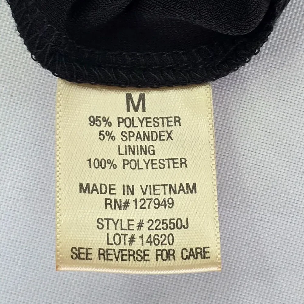Emma & Michele black halter stretch jumpsuit Medium - Picture 4 of 8